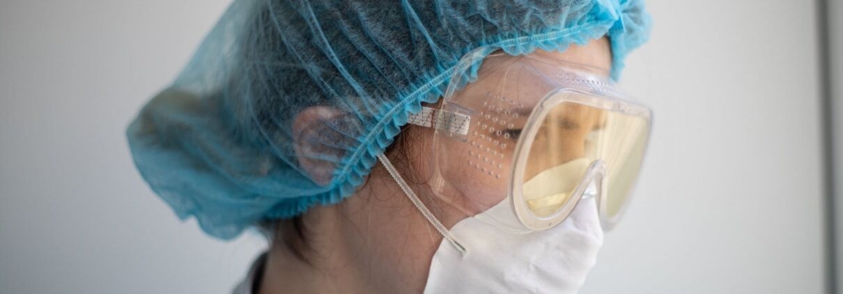 Female healthcare worker